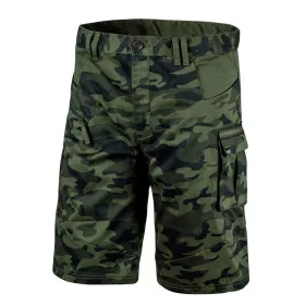   Terepmintás munkás rövidnadrág, CAMO, 60% pamut, 40% polyester, 255 g/m2, S