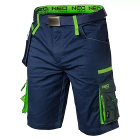   Munkás rövidnadrág, övvel, Premium, 62% pamut, 35% polyester, 3% elasztán, XS