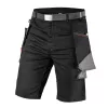 Karcsúsított(slim fit) munkás rövidnadrág, 60% pamut, 37% polyester, 3% elasztán, 285 g/m2, övvel, L