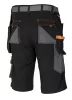 Karcsúsított(slim fit) munkás rövidnadrág, 60% pamut, 37% polyester, 3% elasztán, 285 g/m2, övvel, XXXL