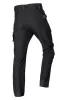 Munkásnadrág Mix&Match, 4 irányú sztreccs, 230g/m2, fekete-zöld, L