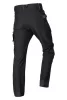 Munkásnadrág Mix&Match, 4 irányú sztreccs, 230g/m2, fekete-zöld, XL