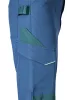 Munkásnadrág Mix&Match, 4 irányú sztreccs, 230g/m2, kék-zöld, L