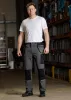 Munkásnadrág Mix&Match, 4 irányú sztreccs, 230g/m2, külső csavarzsebek, Cordura erősítés, szürke-fekete, S