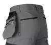 Munkásnadrág Mix&Match, 4 irányú sztreccs, 230g/m2, külső csavarzsebek, Cordura erősítés, szürke-fekete, XXL