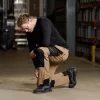 Munkásnadrág Mix&Match, 4 irányú sztreccs, 230g/m2, külső csavarzsebek, Cordura erősítés, bézs-fekete, XL