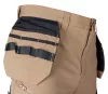 Munkásnadrág Mix&Match, 4 irányú sztreccs, 230g/m2, külső csavarzsebek, Cordura erősítés, bézs-fekete, XXXL