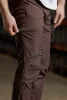 Munkásnadrág Mix&Match, sztreccs anyag, 135g/m2, barna, L