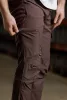 Munkásnadrág Mix&Match, sztreccs anyag, 135g/m2, barna, XXXL
