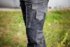 Munkásnadrág Mix&Match Canvas, 280g/m2, külső zsebek, Cordura részek, fényvisszav. betétek, zöld-terep, M