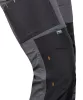 Munkásnadrág Mix&Match Canvas, 280g/m2, külső zsebek, Cordura részek, fényvisszav. betétek, szürke-fek., L