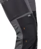Munkásnadrág Mix&Match Canvas, 280g/m2, külső zsebek, Cordura részek, fényvisszav. betétek, szürke-fek., M