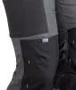 Munkásnadrág Mix&Match Canvas, 280g/m2, külső zsebek, Cordura részek, fényvisszav. betétek, szürke-fek., S