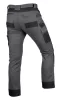 Munkásnadrág Mix&Match Canvas, 280g/m2, külső zsebek, Cordura részek, fényvisszav. betétek, szürke-fek., XS