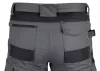 Munkásnadrág Mix&Match Canvas, 280g/m2, külső zsebek, Cordura részek, fényvisszav. betétek, szürke-fek., XXL