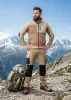 Munkásnadrág Mix&Match Canvas, 280g/m2, külső zsebek, Cordura részek, fényvisszav. betétek, bézs-fek., L