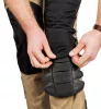 Munkásnadrág Mix&Match Canvas, 280g/m2, külső zsebek, Cordura részek, fényvisszav. betétek, bézs-fek., XXXL