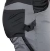Munkásnadrág Mix&Match, 240g/m2, külső zsebek, profilozott térdbetét, fényvisszav. betétek, szürke-fek., XL