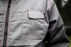 Munkavédelmi kabát, Basic, 35% pamut, 65% polyester, többfunkciós zsebek, gumírozott derék, CE EN341, S/48