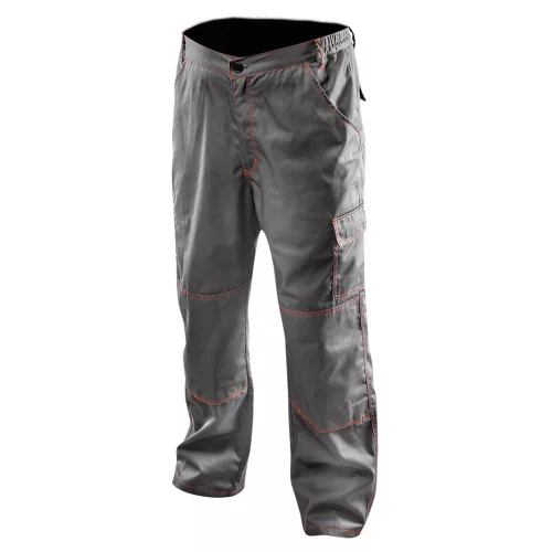 Munkásnadrág, Basic, S/48, 35% pamut, 65% polyester, 245 g/m2, többfunkciós zsebek, térdprotektor zseb, S