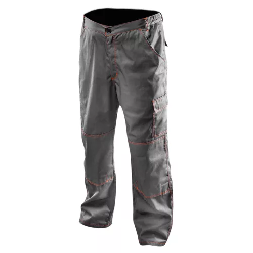 Munkásnadrág, Basic, S/48, 35% pamut, 65% polyester, 245 g/m2, többfunkciós zsebek, térdprotektor zseb, S