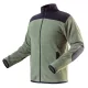 Polár munkavédelmi kabát, oliva, CAMO, 100% poliészter, 300g/m2, XL