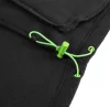 Polár munkavédelmi kabát, Premium, fekete, Cordura megerősítésekkel, 300g/m2, XXXL