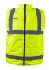 Kifordítható láthatósági munkavédelmi mellény, S