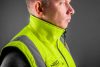 Kifordítható láthatósági munkavédelmi mellény, XXL