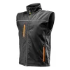 Softshell munkavédelmi mellény, XXXL