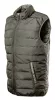 Kifordítható olíva munkavédelmi mellény, CAMO, 100% poliészter, 80g/m2, M