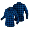 Flanel munkaing, tengerészkék-fekete, 100% pamut, XXXL
