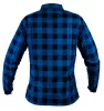 Flanel munkaing, tengerészkék-fekete, 100% pamut, XXXL