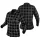 Flanel munkaing, szürke, 100% pamut, S