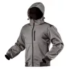 Softshell munkavédelmi kabát, levehető kapucnival, L
