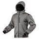 Softshell munkavédelmi kabát, levehető kapucnival, XXL