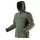 Terepmintás softshell munkavédelmi kabát, víz- és szélálló, kapucni, CAMO, vízáll: 5000mm, L