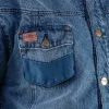 Farmer munkavédelmi kabát, Denim, béléssel, XXXL