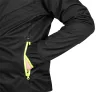 Softshell munkavédelmi kabát, fekete-sárga, M