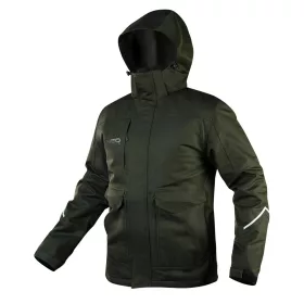 Téli munkavédelmi kabát, olíva, CAMO, S