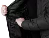 Téli munkavédelmi kabát, Mix&Match, steppelt-szigetelt anyag, könnyű, fekete, XXXL
