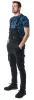 Munkavédelmi póló, CAMO Navy, tengerészkék, terepmintás, 100% pamut, XXL