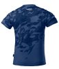 Munkavédelmi póló, CAMO Navy, tengerészkék, terepmintás, 100% pamut, XXL