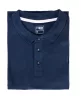 Munkavédelmi póló, galléros, kék, Denim, 100% pamut, 200g/m2, L