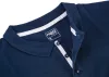 Munkavédelmi póló, galléros, kék, Denim, 100% pamut, 200g/m2, S