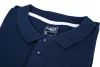 Munkavédelmi póló, galléros, kék, Denim, 100% pamut, 200g/m2, XL