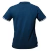 Munkavédelmi póló, galléros, kék, Denim, 100% pamut, 200g/m2, XXL