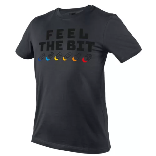 Munkavédelmi póló, Feel The Bit, 100% pamut, 180g/m2, XXXL