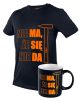 Munkavédelmi póló, Ma Sie Da, 100% pamut, 180g/m2, XXXL