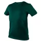Munkavédelmi póló, zöld, 100% pamut, 180g/m2, XL